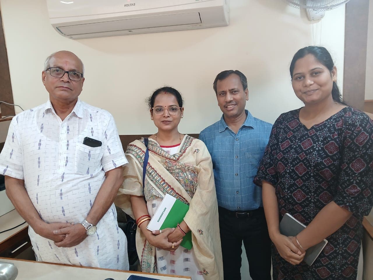 A delightful meeting with Mohini Mohan Mishra, All India General Secretary, Bharatiya Kisan Sangha