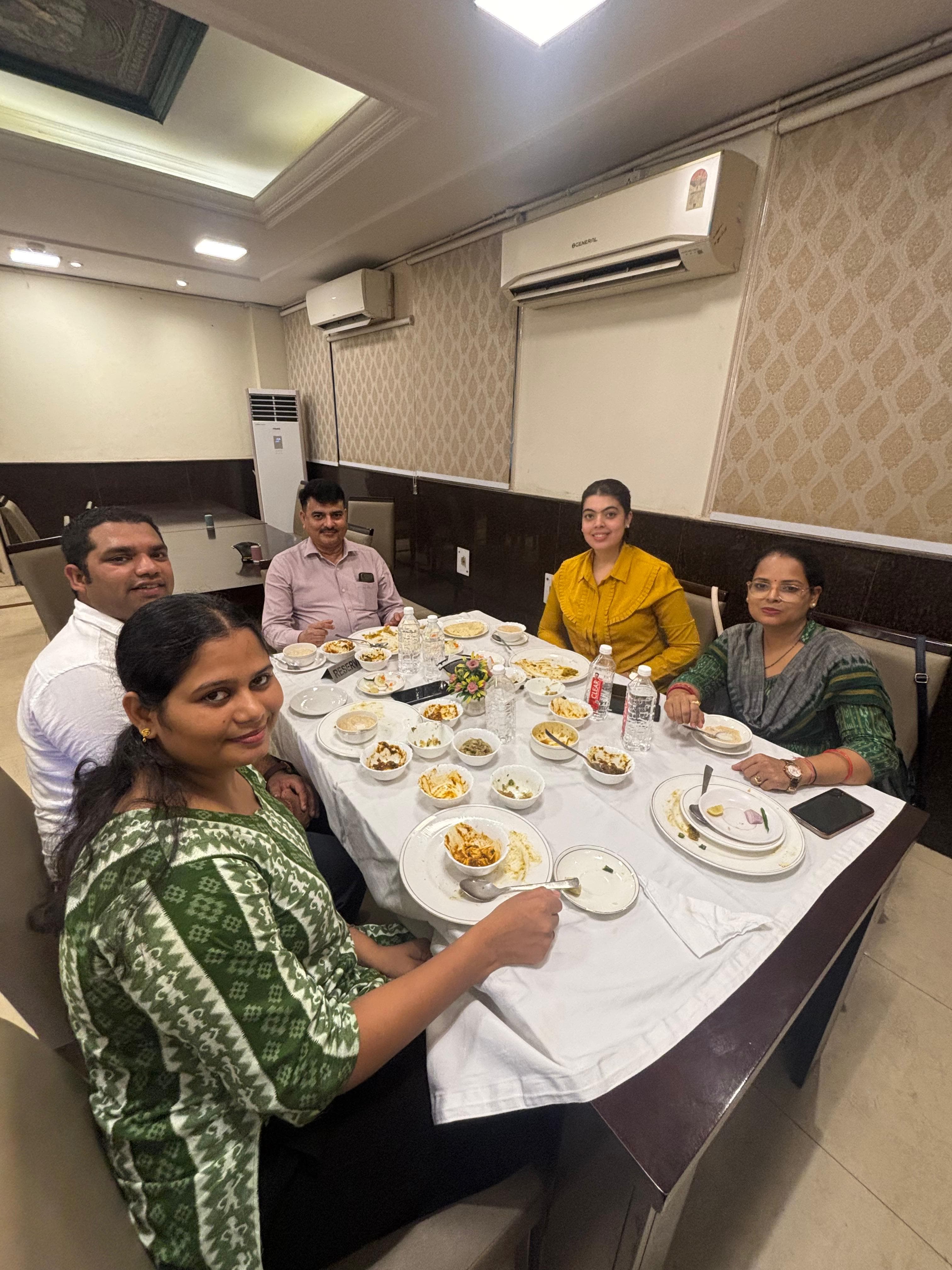 Dining with Barada Prasad Panigrahi, Director of FICCI